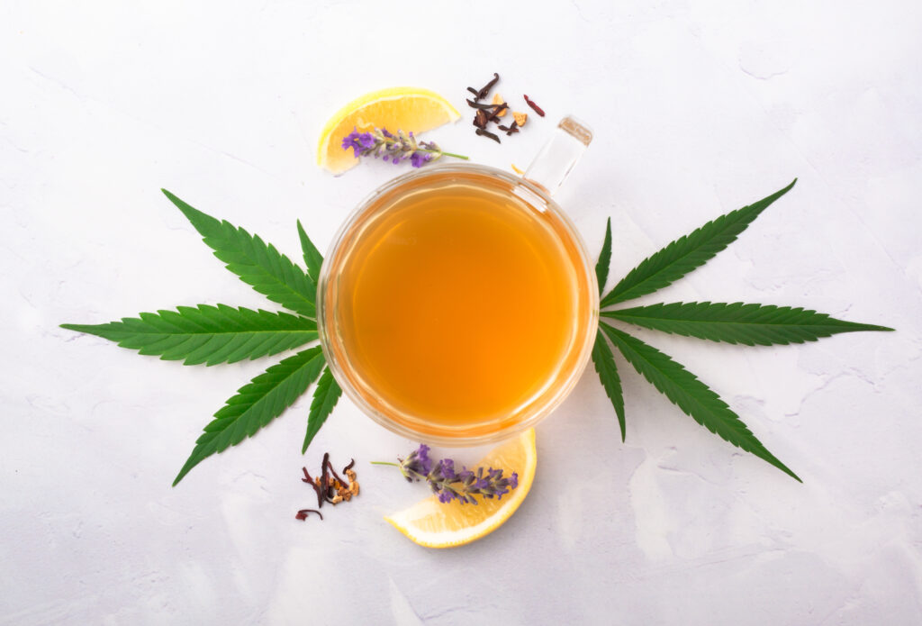 cannabis infused tea