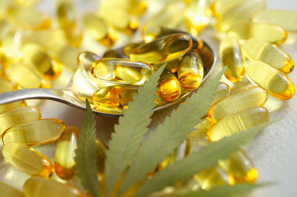 Medical cannabis CBD capsules